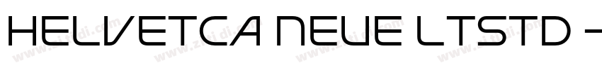 helvetca neue LTStd 字体转换